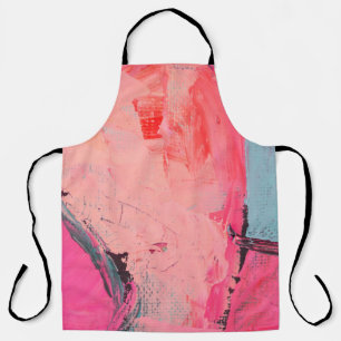 Artists oil paints multicolored closeup abstract b apron