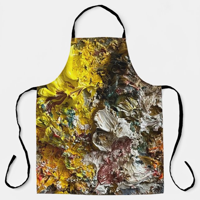 Artist's palette #1 apron (Front)