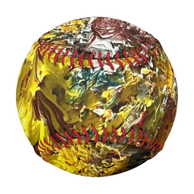 Artist's palette #1 baseball (Back)
