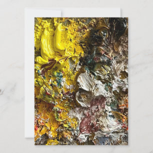 Artist's palette #1 card