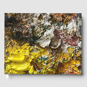 Artist's palette #1 guest book