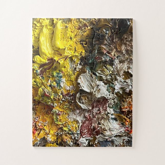 Artist's palette #1 jigsaw puzzle (Vertical)
