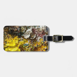 Artist's palette #1 luggage tag