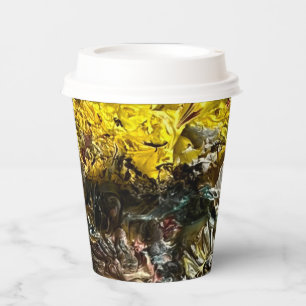 Artist's palette #1 paper cups