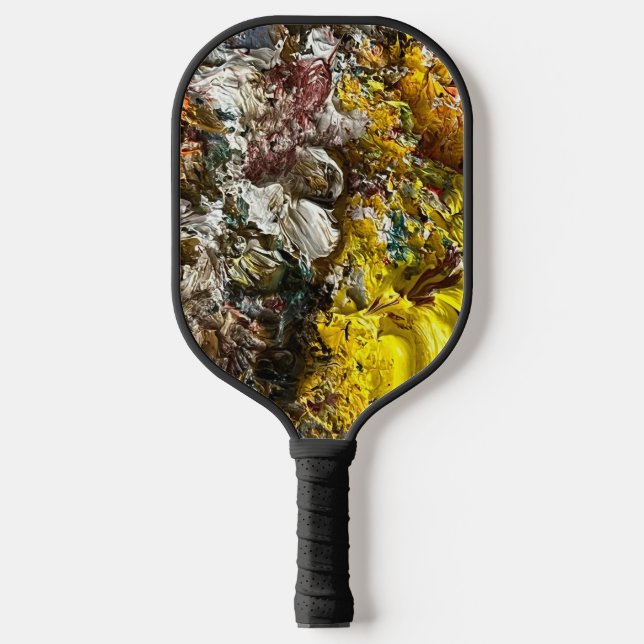 Artist's palette #1 pickleball paddle (Front)