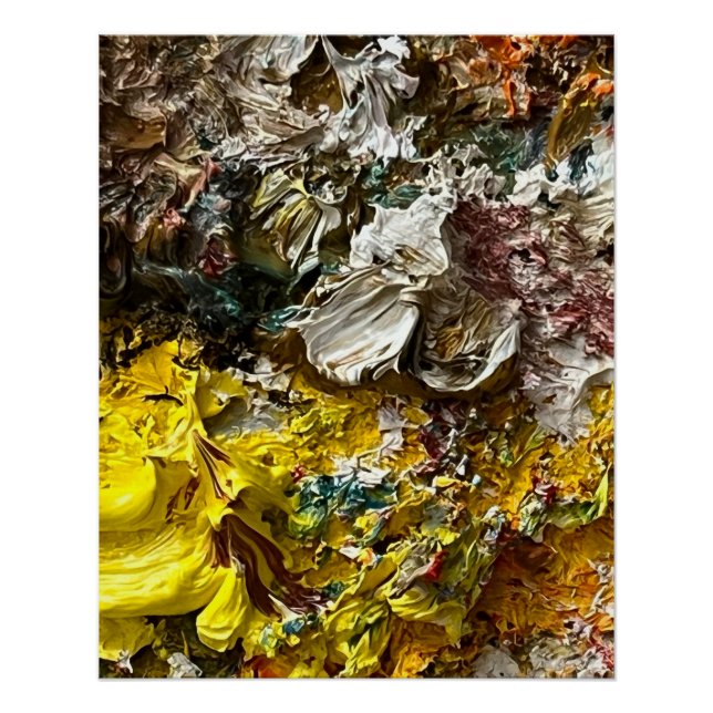 Artist's palette #1 poster (Front)
