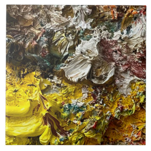 Artist's palette #1 tile
