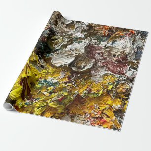 Artist's palette #1 wrapping paper