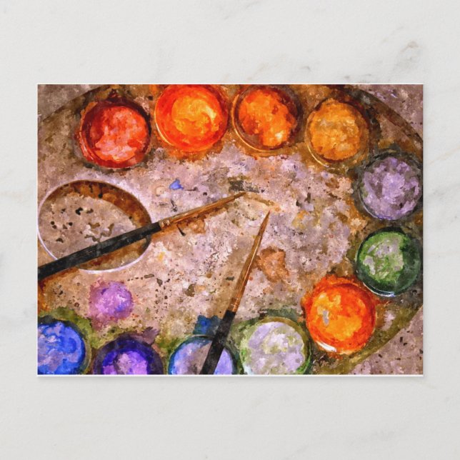 Artists Palette Postcard (Front)