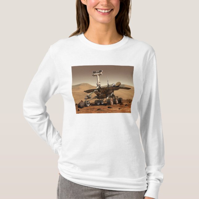 Artist's Rendition of Mars Rover T-Shirt (Front)