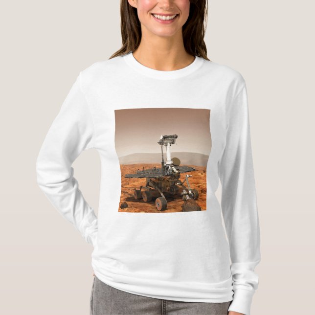 Artists rendition of Mars Rover T-Shirt (Front)