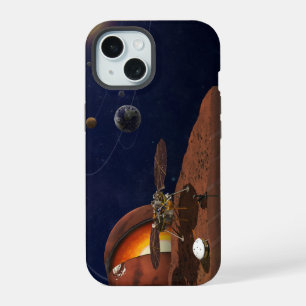 Artist's Rendition Of The Insight Lander. iPhone 15 Case