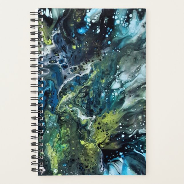 Artist's schedule. Abstract pattern. Anetka. Planner (Front)