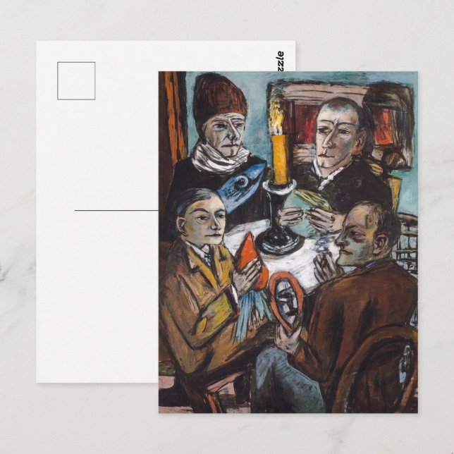 Artists with Vegetables | Max Beckmann | Postcard (Front/Back)