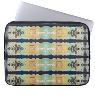 ArtLady 12 Charming and distressed Laptop Sleeve