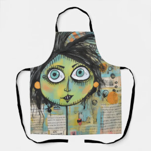 ArtLady 15 Charming and distressed Apron