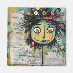 ArtLady 16 Charming and distressed Magnet