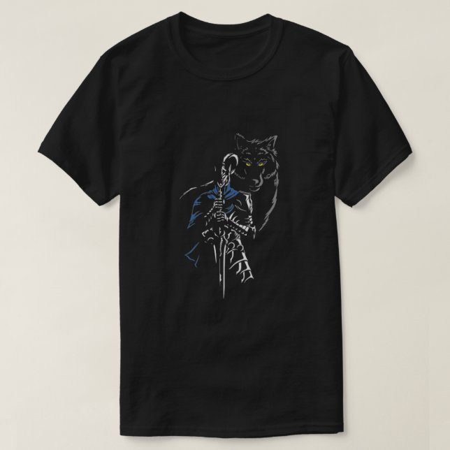Artorias and Sif darksouls Classic T-Shirt (Design Front)