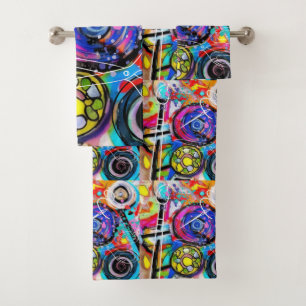 Arts and Crafts Bath Towel Set