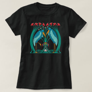 Arts and Crafts Cranes v1 T-Shirt