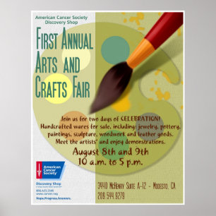 Arts and Crafts Fair Poster
