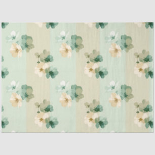 Arts and crafts inspired birds and foliage tissue paper