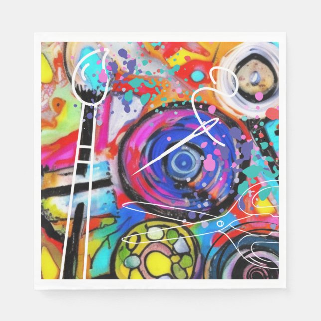 Arts and Crafts  Napkin (Front)