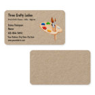 Arts And Crafts Theme Business Cards