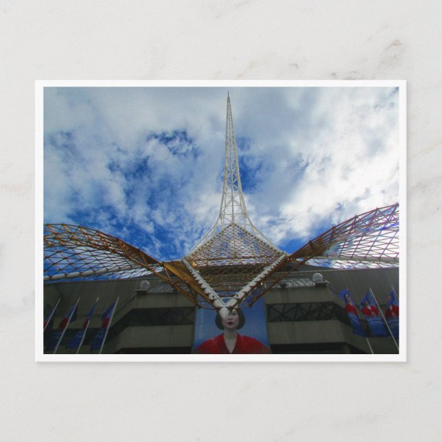 arts centre clouds postcard (Front)
