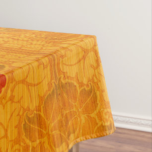 Arts & Crafts, Craftsman or Mission Style Fruit Tablecloth