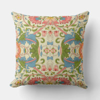 Arts & Crafts Floral Colourful Vintage Pattern