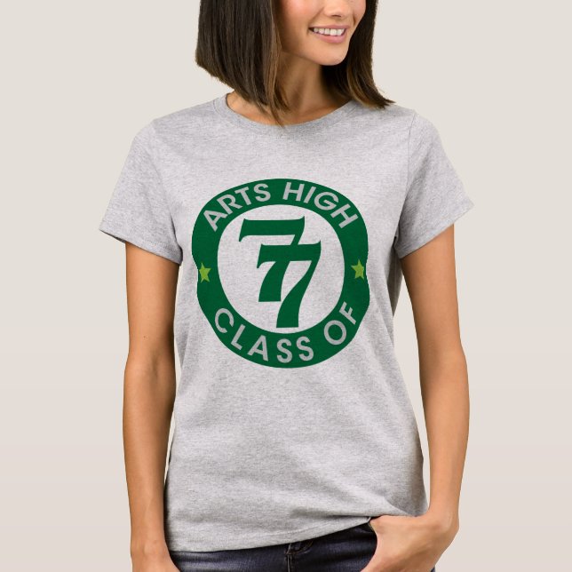 Arts High School Class of 77 Logo T-Shirt (Front)