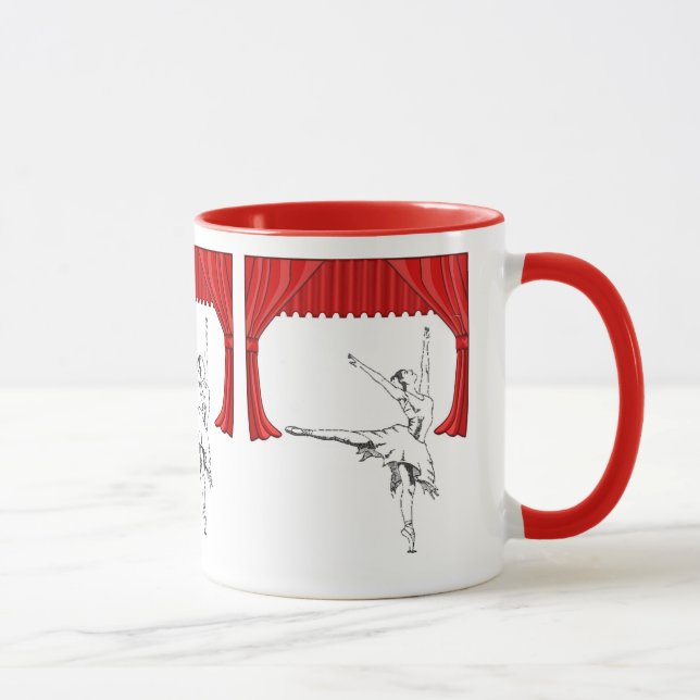 Arts: Music:  Dance: Ballet Mug (Right)