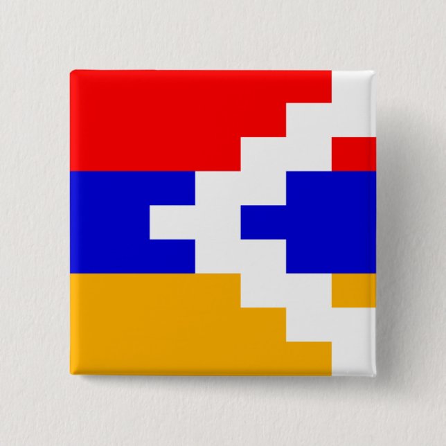 artsakh 15 cm square badge (Front)