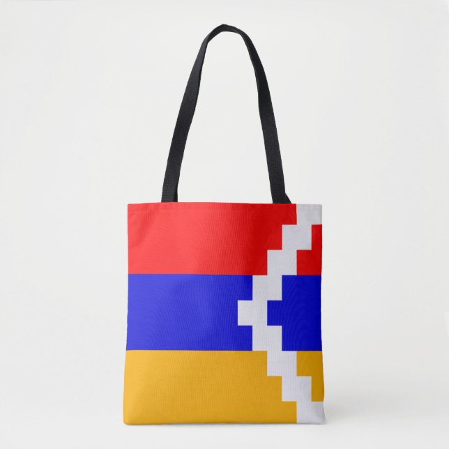 Artsakh (Nagorno-Karabakh) Flag Tote Bag (Front)