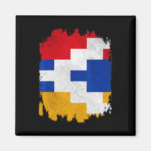 Artsakh Strong Defend Artsakh Armenia Flag Protest Magnet
