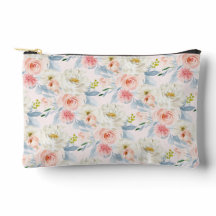 ArtsApp H2 Blush Pink Roses Pocket Square
