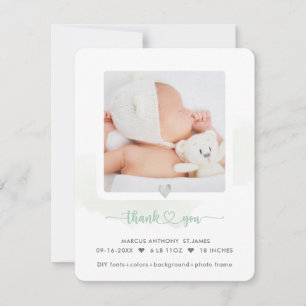 ArtsApp H2 Shower Thank You+Birth Announcement