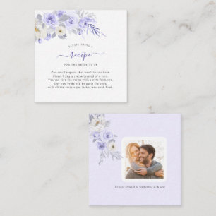 ArtsApp Watercolor Purple Roses DIY Enclosure Card