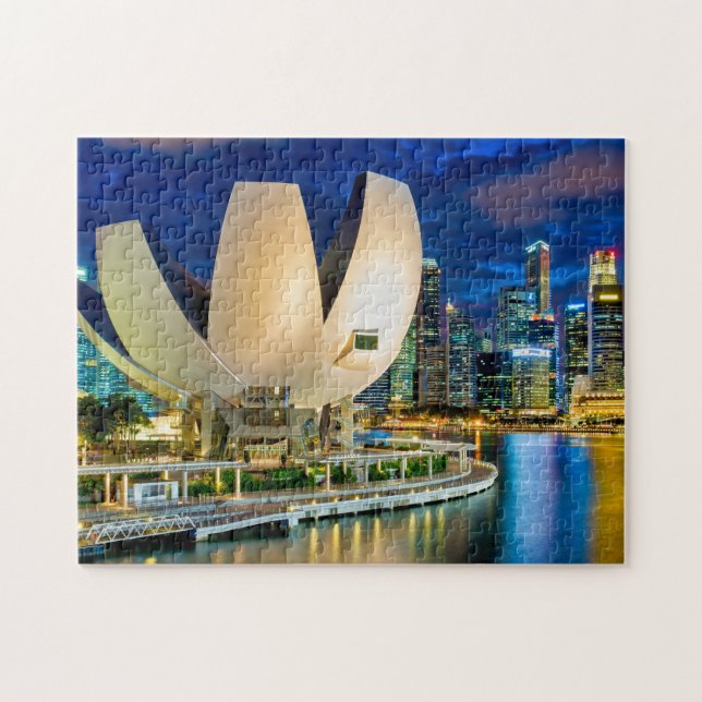 ArtScience Museum Jigsaw Puzzle (Horizontal)