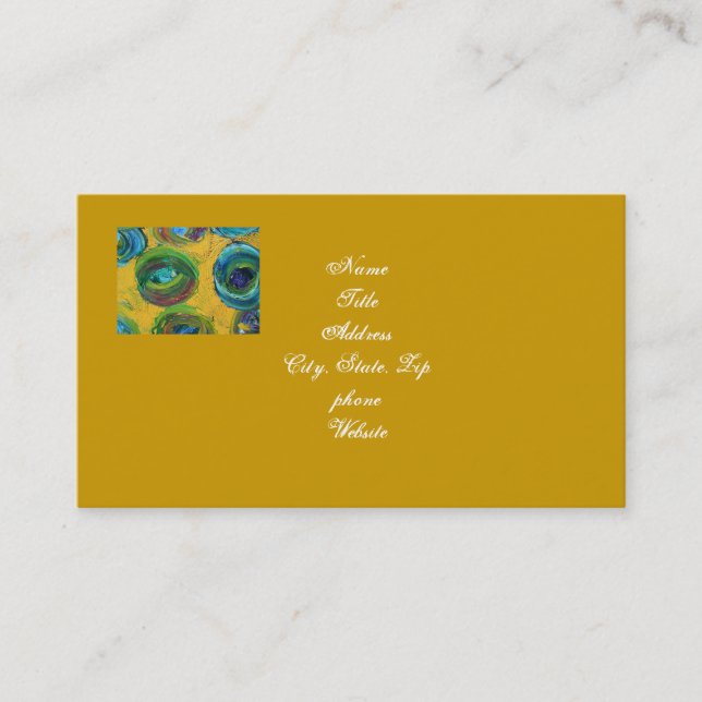 ARTSY 3 Business Card (Front)