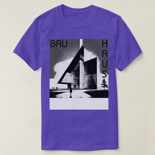 Artsy Architecture 04 BW T-Shirt (Design Front)