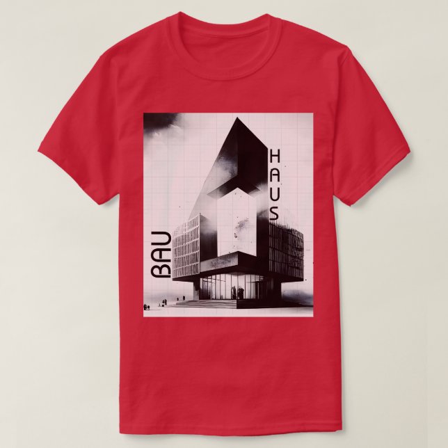 Artsy Architecture 05 BW T-Shirt (Design Front)