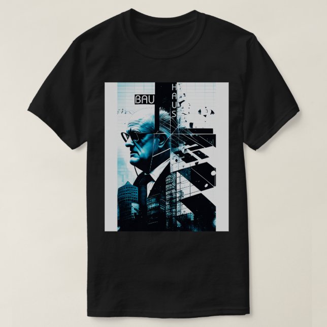 Artsy Architecture 12 BlW T-Shirt (Design Front)