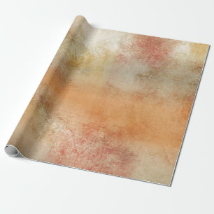 Artsy Autumn Abstract Wrapping Paper
