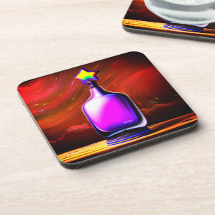 Artsy Bottle Coaster