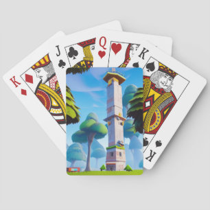 Artsy Building Playing Cards