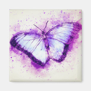 Artsy Butterfly Magnet