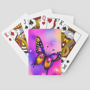 Artsy Butterfly Playing Cards
