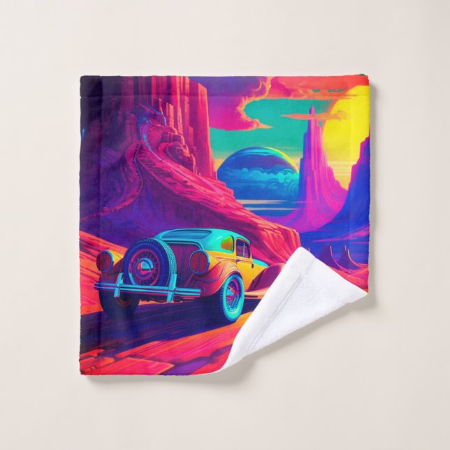 Artsy Car Wash Cloth (Wash Cloth)